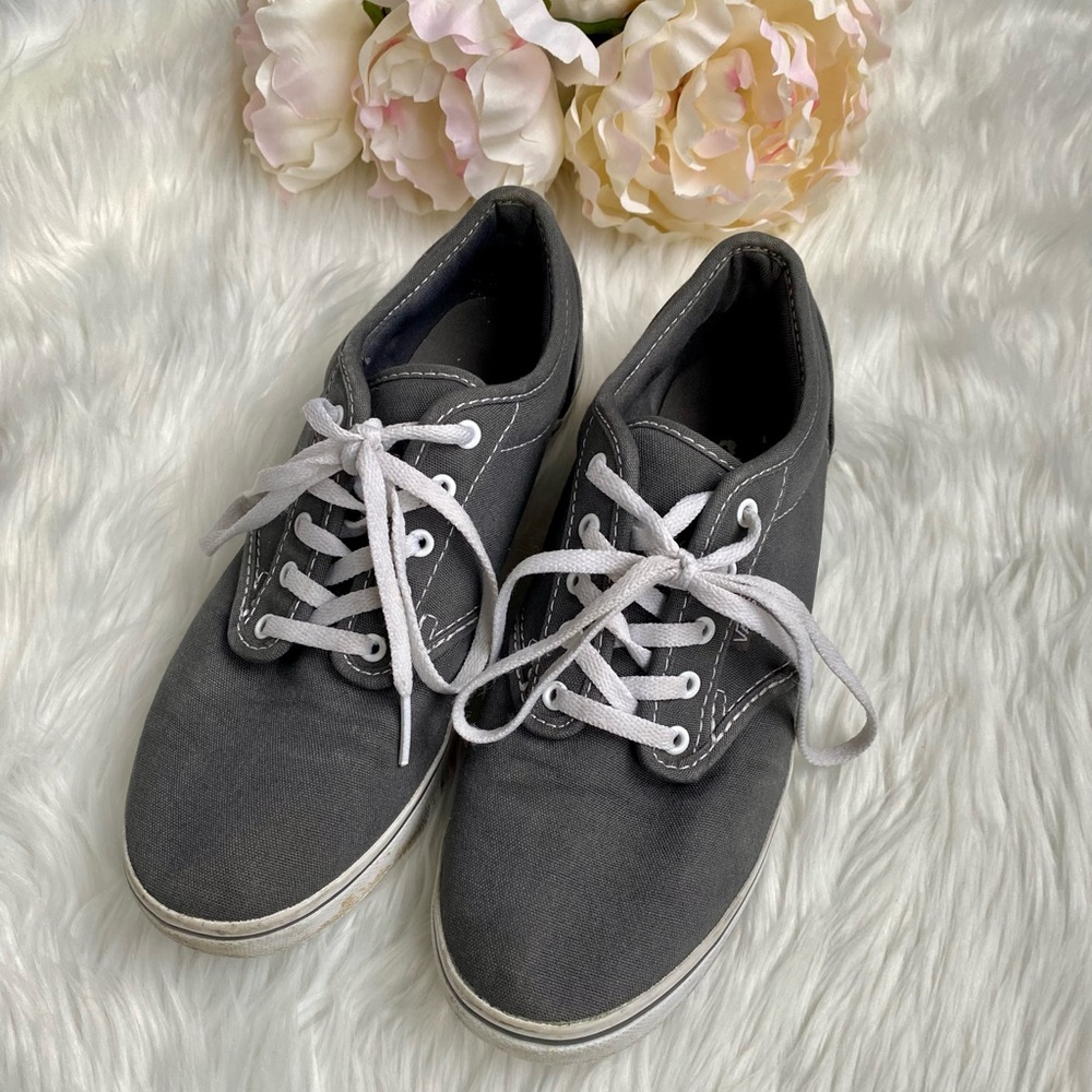 [vans] grey old skool sneakers